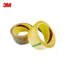 3M 스카치 포장테이프 박스테이프 1개, 3M박스테이프（갈색）-1롤