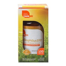 ZAHLER 益生菌100配方膠囊, 1個, 30顆, 1罐