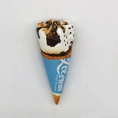 수제 그린 딸기 밀크 초콜릿 아이스크림 냉장고 자석 관광 기념품 스티커 선물, 21. 013