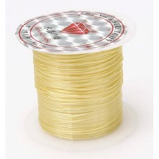 100M 강력한 탄성 DIY 코드 문자열 쥬얼리 스레드 스트레치 만들기 팔찌 구슬 라인 크리스탈 목걸이 1MM