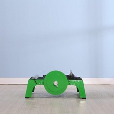 스쿼트 운동 기구 웨이트 바벨 거치대 홈짐 허벅지, 그린