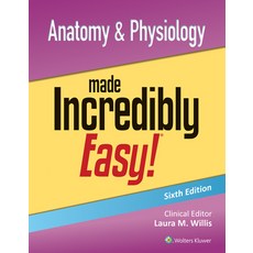 (영문도서) Anatomy & Physiology Made Incredibly Easy! Paperback, LWW, English, 9781975209261