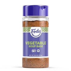Fody Foods 야채 수프 베이스 및 시즈닝 300.5g(10.5온스) 바로 사용 가능 마늘 및 양파 프리 낮은 FODMAP 인증 장 및 IBS 친화적 비건 G, Fody Foods 야채 수프 베이스 및 시즈닝, 30