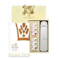 로얄오차드 6티백 + 원터치 텀블러 + 쇼핑백 선물세트, 1개