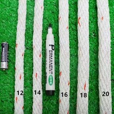 12MM 선박 10M 로프 견인 낙하산줄 산악 굵은 구조 길이 보트용, 폴리프로필렌 전편 12mm 10m, 1개