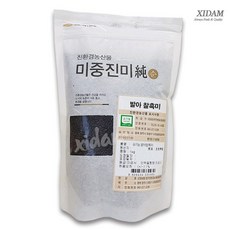 [오창 국내산 유기농 발아 찰흑미 1kg
