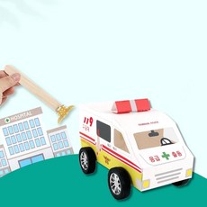 학습체험 구급차 ToB 자석자동차만들기 DIY744, 본상품