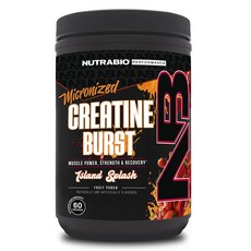 Nutrabio 微粉化肌酸爆發粉末 Island Splash 水果潘趣口味, 1個, 379g