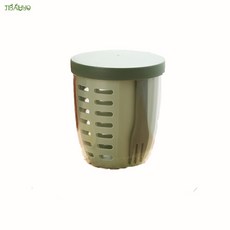 JIBAIHUO 푸르트팟 샐러드 도시락 휴대용 과일 밀폐 용기 후르츠팟 Fruit Pot 4color 그린 [포크 포함] 1개그린, 그린X 2개 * 2개