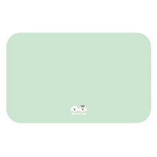 투니스 애완동물용 식기매트, 1개, 민트그린