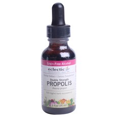 Eclectic Institute Vegan無穀物雙倍蜂膠萃取滴劑, 1瓶, 30ml