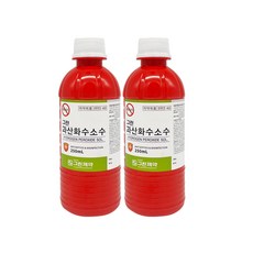 그린 과산화수소수 과산화수소 살균 소독제 250ml 2개