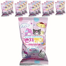 산리오 캐릭터즈 반지 캔디, 9g, 15개