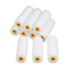 스펀지 롤러 수성 로라 4인치 페인팅 롤러, 리필10개