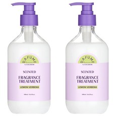 다퓸 바이 코코도르 센티드 프레그런스 트리트먼트 레몬버베나, 2개, 500ml