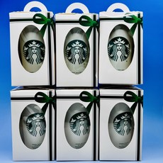 스타벅스 리유저블 돌 웨딩 결혼 답례품 포장 선물세트, 화이트, 1개