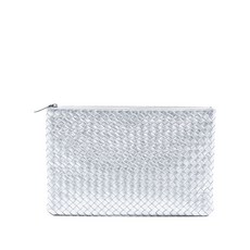 보테가 베네타 중고 2012-2026 메탈릭 나파 인트레치아토 클러치