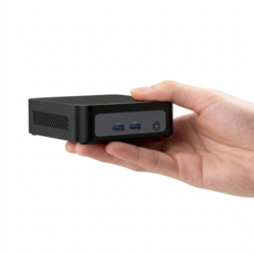 AMD Ryzen 7 4700U 迷你電腦 掌心般大小 105*115*35mm, 黑, AMD 4700U, 1TB, 16GB, WIN11 Pro