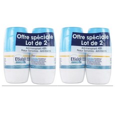 Etiaxil 에티악실 안티 퍼시피런트 롤온 데오드란트, 4개, 50ml