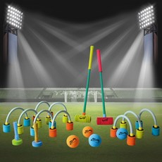 학교체육 KC인증 실내외 단체경기 소프트 게이트볼 가방세트 간편조립 안전폼, 단일사이즈