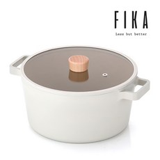 [네오플램] 피카 IH(인덕션) 대용량 양수냄비 26cm, 화이트, 1개