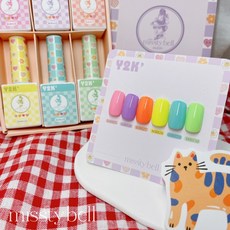 Ostar Nails Missty Bell 甲油膠 12ml 6色套組 Y2K, 1個
