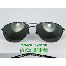 GIORGIO ARMANI 亞曼尼 AR6024 飛行員款太陽眼鏡 義大利製造 可配全視線鏡片