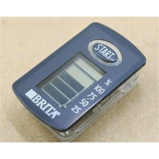 브리타 뚜껑 디스플레이 건전지 교체 정수 액정 필터, 단일 항목