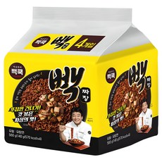 PAIK COOK 白種元炸醬麵 140g, 4包