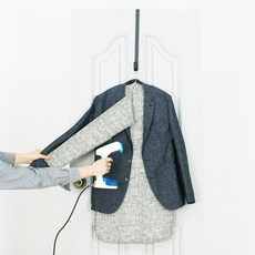 掛式燙衣板 門鉤+臂墊 灰色, 1組