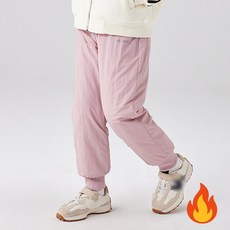지디오 주니어 기모 스키복 패딩 바지 생활방수 겨울 방한 3겹 보온 밴딩 조거 팬츠 눈썰매 스노우 보드룩 하의