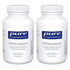 Pure Encapsulations DL-苯丙氨酸膳食膠囊, 2罐, 90顆