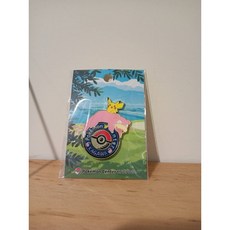 寶可夢中心 香川高松限定 呆呆獸 皮卡丘 徽章 日本空運 正版收藏品, 1個