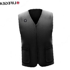발열조끼 전기열선 충전 방한복 겨울보온 아우터 남성용 열선베스트 온열의류