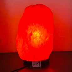 財山型鹽燈 7.9kg 頂級帝王紅等級 三段式調節電源線, 一般開關電線