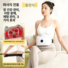 복부 마사지기 휴대용 트레이닝 안마 기본 제품 피로회복 다리 허리 선물 안마기, 1. 무선충전 진동마사지 정역방향 3단계