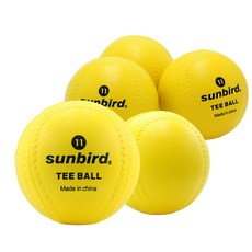 썬버드 티볼공 11인치 1개(낱개) 소프트 안전공 유소년 연습용 야구공 체육교구