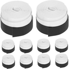 스쿼시그립 핸들 라켓그립 손잡이 테니스 배드민턴 스쿼시 소프트 퓨 소재 스포츠 액세서리용 토토리티 10pcs 그립 오버그립 흡수 스웨트밴드