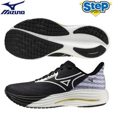 미즈노 웨이브 라이더 291 남성 런닝화 J1GC26630 블랙골드