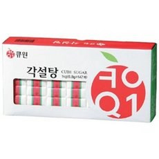 삼양사 큐원 각설탕, 1kg, 3개
