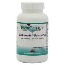 NutriCology 葉酸維生素素食膠囊, 120顆, 1罐