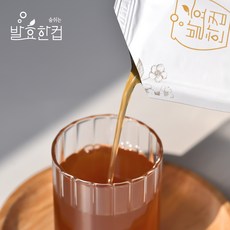 배도라지생강 발효음료 특허 발효방법을 통해 완성한 데일리 건강음료 발효한컵, 10개, 100ml