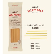 RUMMO 路莫 義大利麵, 1個, 長型扁麵N.13 Linguine