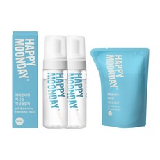 해피문데이 약산성 여성청결제 150mL x 2개 (+리필1개)