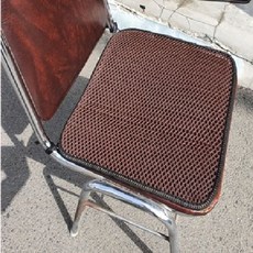 3D메쉬방석 3D메쉬통풍의자끈방석/사무실의자/식당의자/학교의자, 불랙