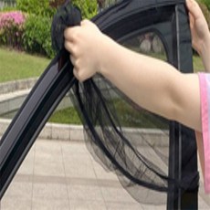해피픽 차량용 모기장 2p 차방충망, 세단 앞유리