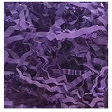 100G 拉菲草紙絲 細厚紙絲 褶皺紙絲 包裝用品 緩衝用品 裝飾紙絲 包裝紙絲 好好逛文具小舖 Pomei, 6-03008 褶皺紙絲/紫羅蘭/小包, 1個