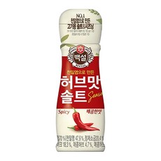 백설 허브맛 솔트 매콤한맛 50g, 7개