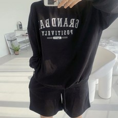 Apple Mango 長袖短褲休閒套裝