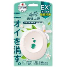 Farcent 花仙子 去味大師浴廁消臭劑 EX+ 晨晞麝香 淨化防霉除臭, 1個, 綠-晨晞麝香